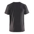 Blaklader T-Shirt, V-Kragen Dunkelgrau 4XL