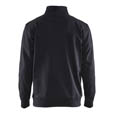 Blaklader Sweater mit Half-Zip Schwarz 4XL