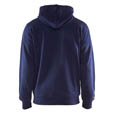 Blaklader Sweatshirt mit Kapuze und Reißverschluss Marinebla