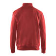Blaklader Sweatshirt mit Half-Zip Rot 4XL
