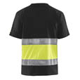 Blaklader High Vis T-Shirt Schwarz/Gelb 4XL