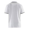 Blaklader Polo Shirt Weiß/Dunkelgrau 4XL