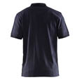 Blaklader Polo Shirt Dunkel Marineblau/Schwarz 4XL
