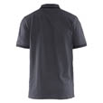 Blaklader Polo Shirt Mittelgrau/Schwarz 4XL