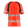 Blaklader UV T-Shirt High Vis High Vis Rot/Schwarz 4XL