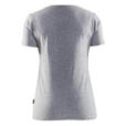 Blaklader Damen T-Shirt 3D Grau Melange L