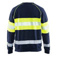 Blaklader Multinorm sweatshirt Marineblau/Gelb 4XL