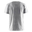 Blaklader T-shirt 3D Grau Melange 4XL