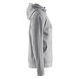 Blaklader Damen Kapuzensweater 3D Grau Melange L