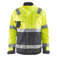 hi-vis gelb grau