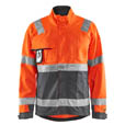 hi-vis orange mittelgrau