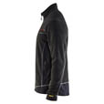 Blaklader Microfleece Jacke Schwarz L