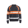 mittelgrau hi-vis orange