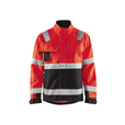 hi-vis rot schwarz